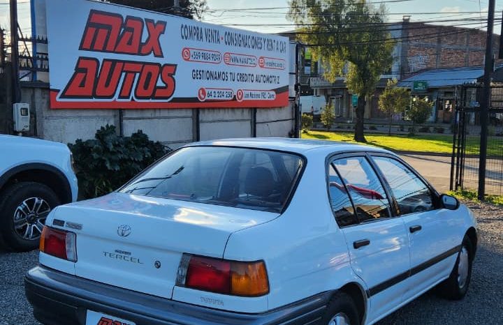 
								TOYOTA COROLLA TERCEL 1.3 1992 full									
